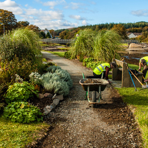 Working in Broadford Community Garden