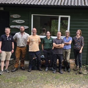 Old ACF Forest School with visiting group