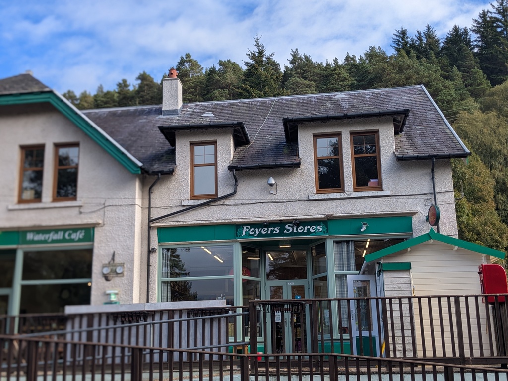 Unrefurbished space is on the first floor above the Shop and Cafe