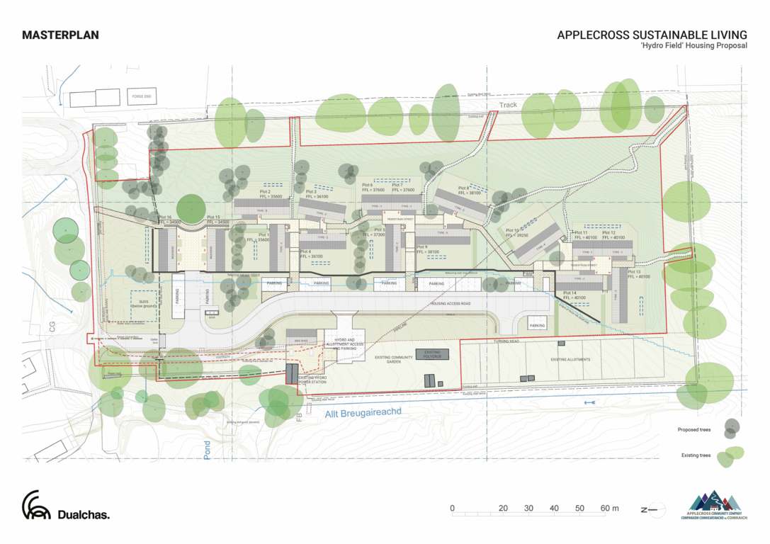 Sustainable Living in Applecross masterplan
