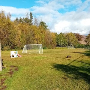Existing grass playing field
