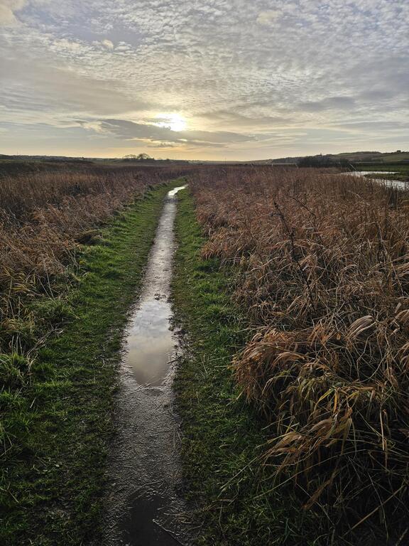 Wick Riverside showing path narrowing 